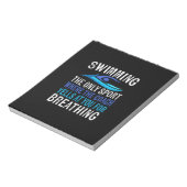 Bloc-note Nager Seulement Sport Où Entraîneur nager Cadeaux (Tourné)