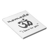 Bloc-note Namaste - Je T'Ai Oublié (Incliné)
