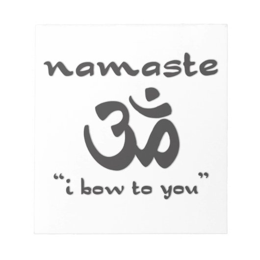 Bloc-note Namaste - Je T'Ai Oublié (Devant)