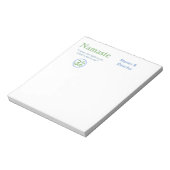 Bloc-note Namaste signification avec Om Symbole (Tourné)