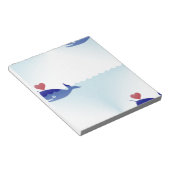 Bloc-note narval kawaii (Incliné)