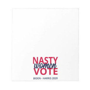 Bloc-note Nasty Women Vote II
