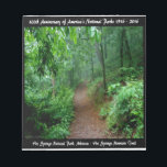 Bloc-note National Park Anniversary Hot Springs Mt Trail<br><div class="desc">You are viewing The Lee Hiller Designs Collection of Home and Office Decor, Apparel, Gifts and Collectibles. The Designs include Lee Hiller Photography and Mixed Media Digital Art Collection. You can view her Nature photography at http://HikeOurPlanet.com/ and follow her hiking blog within Hot Springs National Park. Hot Springs was established...</div>