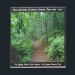 Bloc-note National Park Anniversary Hot Springs Mt Trail<br><div class="desc">You are viewing The Lee Hiller Designs Collection of Home and Office Decor, Apparel, Gifts and Collectibles. The Designs include Lee Hiller Photography and Mixed Media Digital Art Collection. You can view her Nature photography at http://HikeOurPlanet.com/ and follow her hiking blog within Hot Springs National Park. Hot Springs was established...</div>