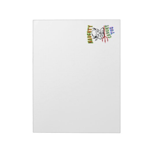 Bloc-note Naughty T'A Pris (Tourné)