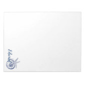 Bloc-note Nautilus Coquille et Starfish Marine Life Personna (Devant)