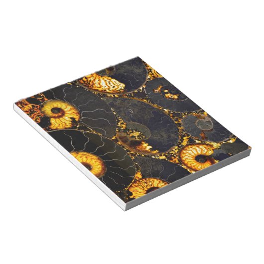 Bloc-note Nautilus d'or (Incliné)