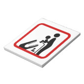 Bloc-note Ne pas nourrir le bébé au Zoo du Crocodile (Tourné)