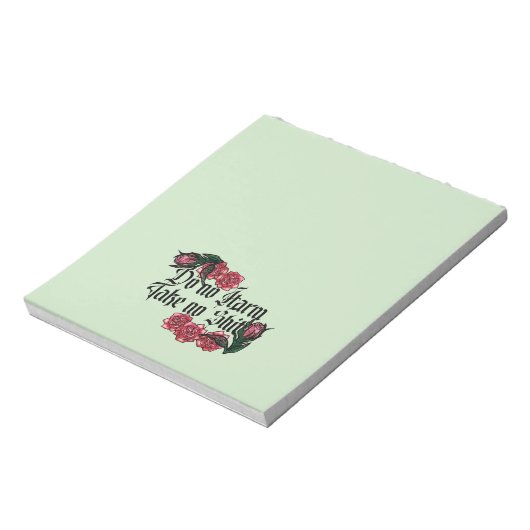 Bloc-note Ne pas nuire (Tourné)