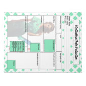 Bloc-note Ne pas vous affiner _ Collecte de données de médic (Devant)