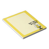 Bloc-note Ne t'inquiète pas d'être heureux | Bumble Bee Yell (Incliné)