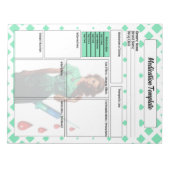 Bloc-note Ne vous croyez pas _ Modèle de médicaments (Devant)