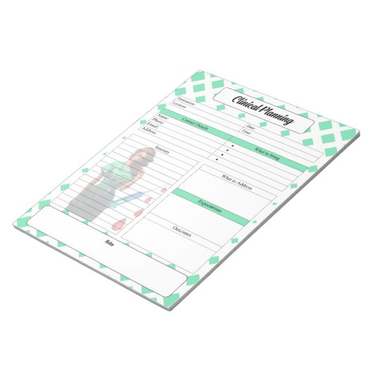 Bloc-note Ne vous croyez pas _ Planification clinique (Incliné)