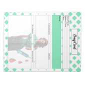 Bloc-note Ne vous faites pas de _carte de médicaments (Devant)