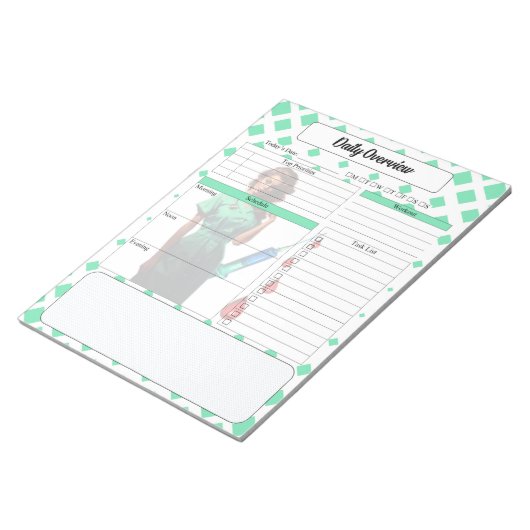 Bloc-note Ne vous fiez pas à vous _ Aperçu quotidien (Incliné)