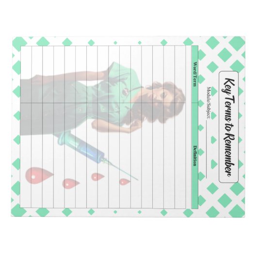 Bloc-note Ne vous fiez pas _ Principaux termes à retenir (Devant)