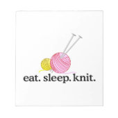 Bloc-note Needles et Yarn (Devant)