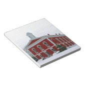 Bloc-note Neige du palais de justice (Incliné)