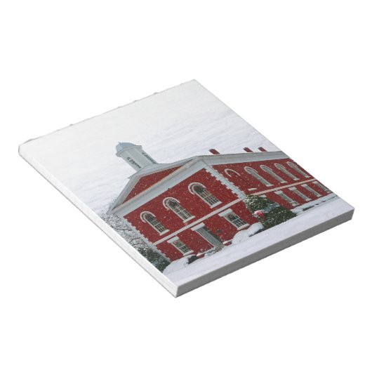 Bloc-note Neige du palais de justice (Incliné)