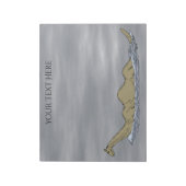 Bloc-note Nessie le monstre Loch Ness (Tourné)