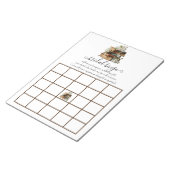 Bloc-note New Chapter Bridal Shower Bingo (Incliné)