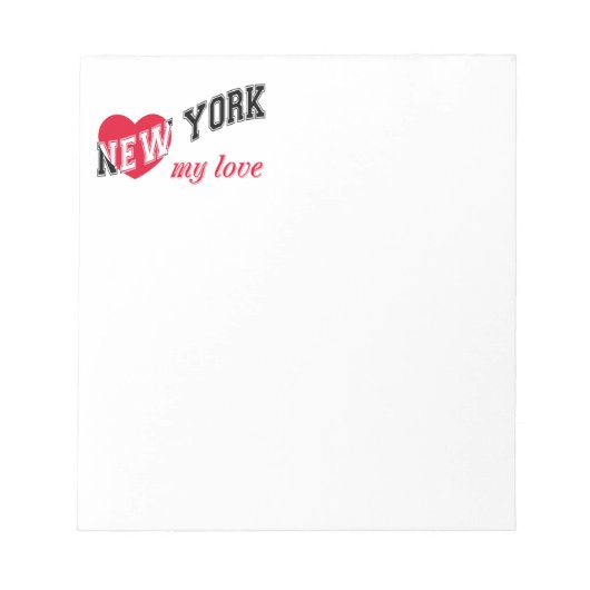 Bloc-note New York, mon amour (Devant)