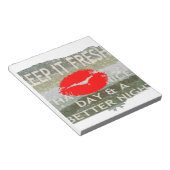 Bloc-note Nice et parfait enregistrer la date (Incliné)