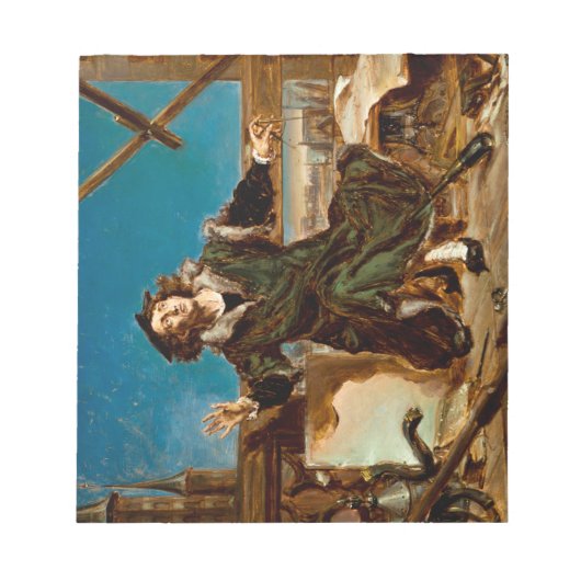 Bloc-note Nicolaus Copernicus par Jan Matejko (Devant)