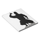 Bloc-note Ninja avec épée (Incliné)