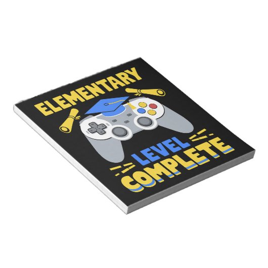 Bloc-note Niveau élémentaire Complet Jeu Gamer Graduation (Incliné)