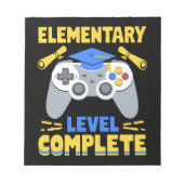 Bloc-note Niveau élémentaire Complet Jeu Gamer Graduation (Devant)