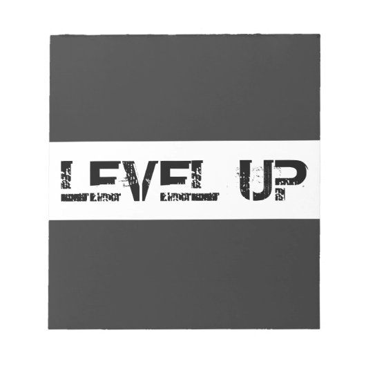 Bloc-note Niveau supérieur Inspiration / Motivation Dire (Devant)