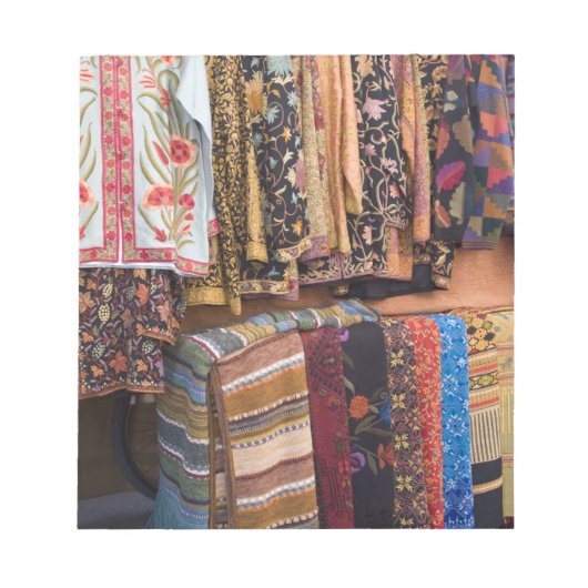 Bloc-note NM, Nouveau-Mexique, Père Noël Fe, vêtements Navaj (Devant)