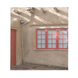 Bloc-note NM, Nouveau-Mexique, Santa Fe, Canyon Road, légend