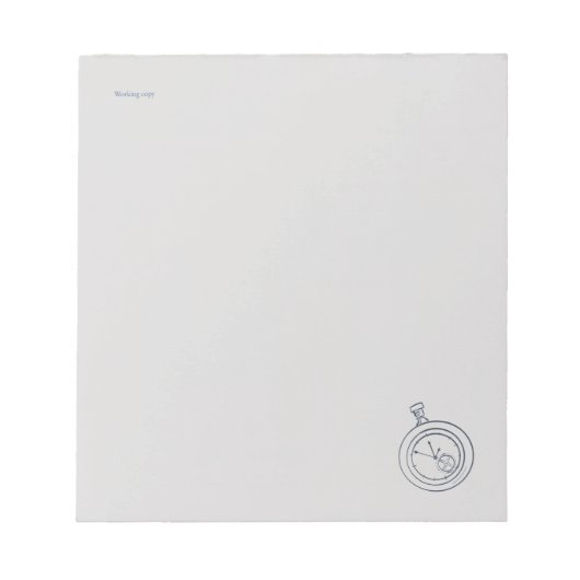 Bloc-note Nocturnal Study dark academia Pocket Watch    (Devant)