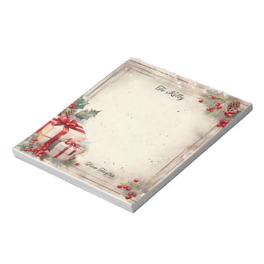 Bloc-note Noël (Tourné)