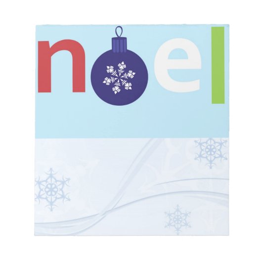 Bloc-note Noel (Devant)