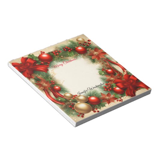 Bloc-note Noël (Incliné)