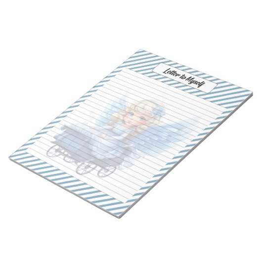 Bloc-note Noël bleu Cutie (Incliné)