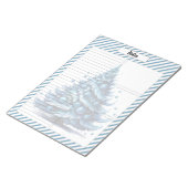 Bloc-note Noël bleu Cutie (Incliné)