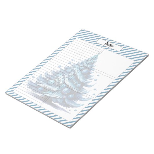 Bloc-note Noël bleu Cutie (Incliné)