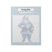 Bloc-note Noël bleu Cutie (Tourné)