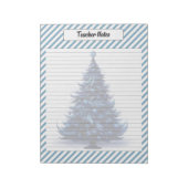 Bloc-note Noël bleu Cutie (Tourné)