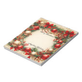 Bloc-note Noël et Fêtes (Tourné)