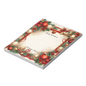 Bloc-note Noël et jours fériés (Tourné)