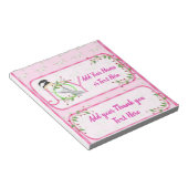 Bloc-note Noël Fêtes Barre de bonbons Fête Faveurs (Incliné)