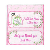 Bloc-note Noël Fêtes Barre de bonbons Fête Faveurs (Devant)