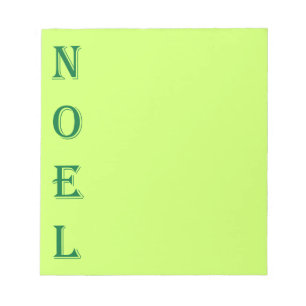 Bloc-note Noël Noel