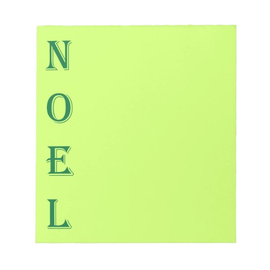 Bloc-note Noël Noel (Devant)