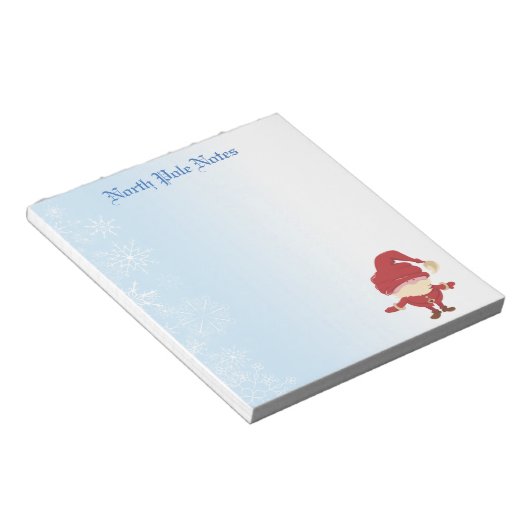 Bloc-note Noël Noël Noël Noël Noël Notepads (Incliné)